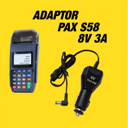 شارژر فندکی کارتخوان PAX S58